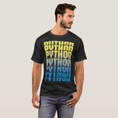 Python Fun Programmer Data Scientist and Machine L T-shirt (Voorkant volledig)