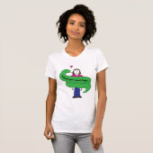 Python Hugs Woman's T-shirt (Voorkant volledig)