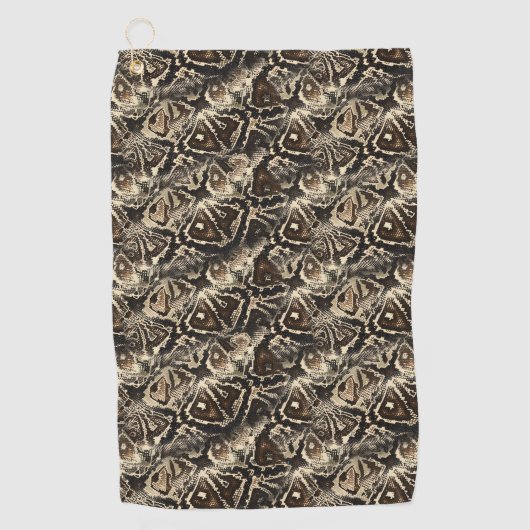Python Huid Golfhanddoek (Voorkant)