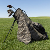 Python Huid Golfhanddoek (Groen)