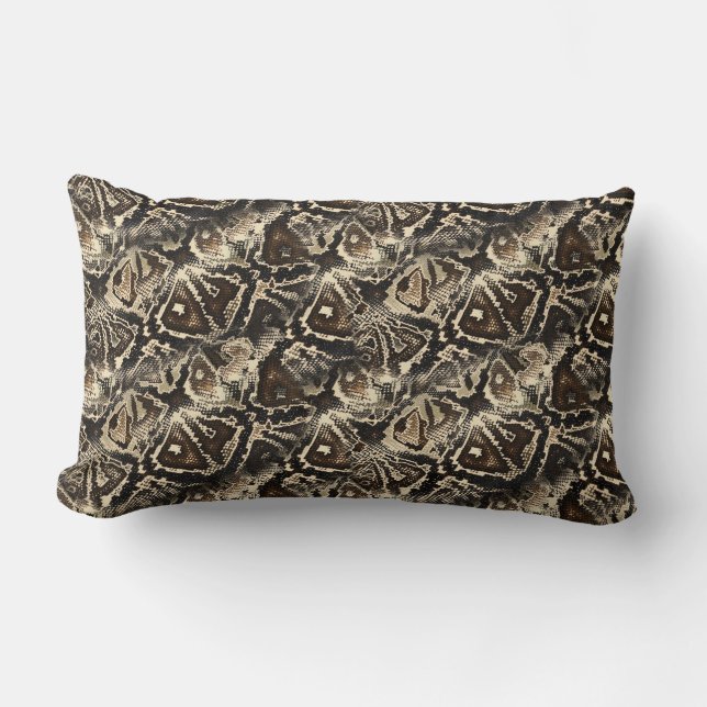 Python Huid Kussen (Voorkant)