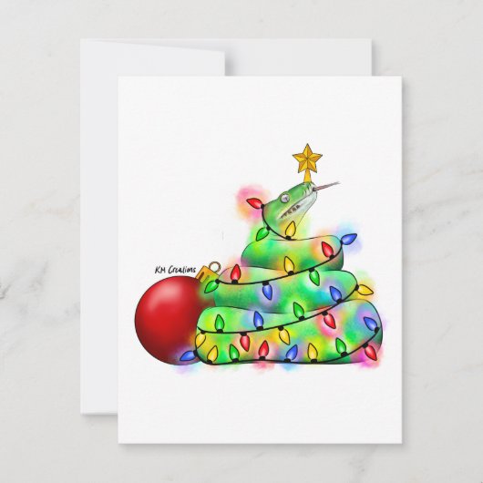 Python - kerstkaart (Voorkant)