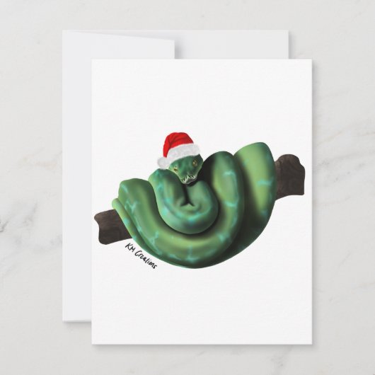 Python - kerstkaart (Voorkant)