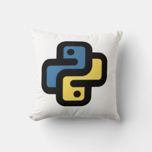 Python-logo Kussen
