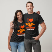 Python Love Dangerous Noodles Ball Python Snake T-shirt (Unisex)
