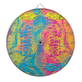 PYTHON - modern decoratief fractal - Dartbord (Voorkant)