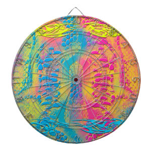 PYTHON - modern decoratief fractal - Dartbord