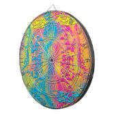 PYTHON - modern decoratief fractal - Dartbord (Voorkant Rechts)