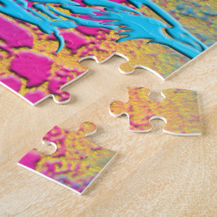 PYTHON - modern decoratief fractal - Legpuzzel