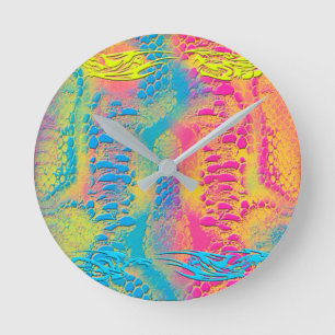 PYTHON - modern decoratief fractal - Ronde Klok