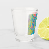 PYTHON - modern decoratief fractal - Shot Glas (Links)