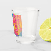 PYTHON - modern decoratief fractal - Shot Glas (Rechts)