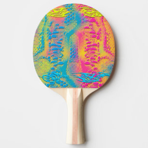 PYTHON - modern decoratief fractal - Tafeltennisbatje