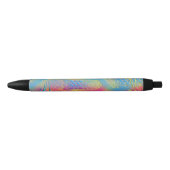 PYTHON - modern decoratief fractal - Zwarte Inkt Pen (Voorkant)