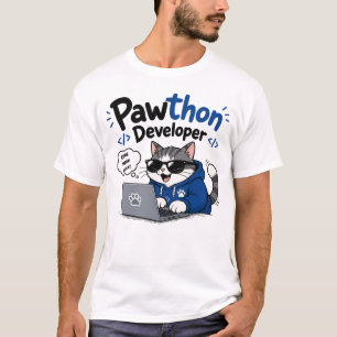 Python-ontwikkelaar T-shirt