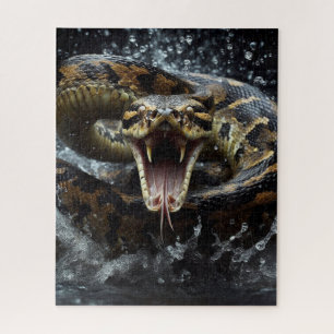 Python opvallend legpuzzel