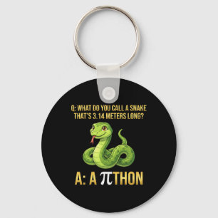 Python Pithon Pi-dag symbool Grappige wiskundelera Sleutelhanger
