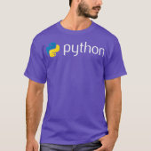 Python Programmer Computer Developers T-shirt (Voorkant)