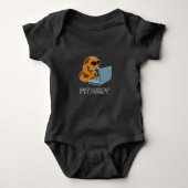 Python Programmer Funny Snake Romper (Voorkant)