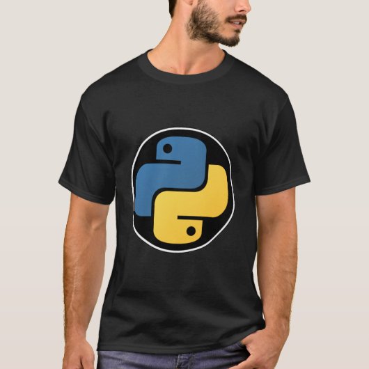 Python programmeren t-shirt (Voorkant)