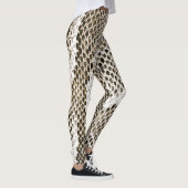 Python Skin: Dierlijk Patroon Ontwerp Leggings (Rechts)