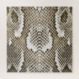 Python Skin: Dierlijk Patroon Ontwerp Legpuzzel
