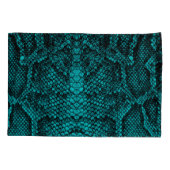 Python Skin: Slangenpatroon ontwerp Kussensloop (Achterkant)