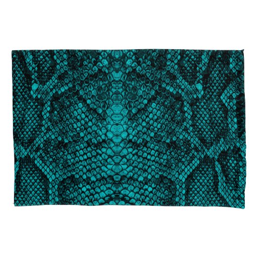 Python Skin: Slangenpatroon ontwerp Kussensloop (Voorkant)