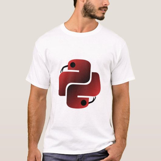Python slangenontwerp t-shirt (Voorkant)