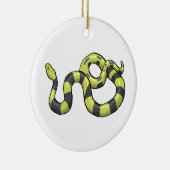 Python Snake Keramisch Ornament (Rechts)