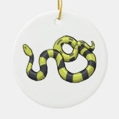 Python Snake Keramisch Ornament (Voorkant)