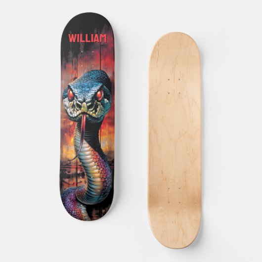 Python Snake Skateboard (Voorkant)