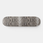Python Snake Skin Animal Print Skateboard (Horizontaal)