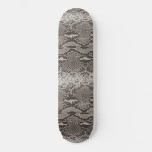 Python Snake Skin Animal Print Skateboard (Voorkant)