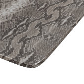 Python Snake Skin Animal Print Snijplank (Hoek)