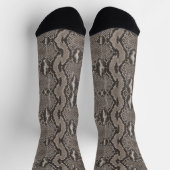 Python Snake Skin Animal Print Sokken (Top)