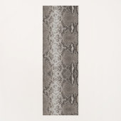 Python Snake Skin Animal Print Yogamat (Voorkant)
