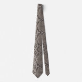 Python Snakeskin Print Stropdas (Voorkant)