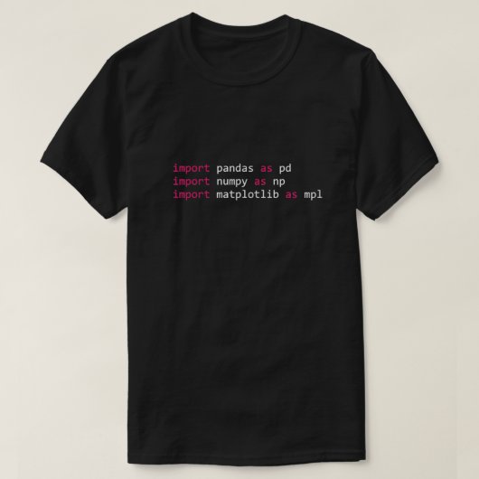 Python Starter Kit White font T-shirt (Design voorkant)
