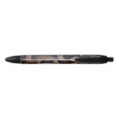 Python Zwarte Inkt Pen (Achterkant)