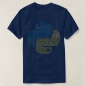 Pythonmodules T-shirt (Design voorkant)