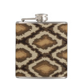 Pythonslang huidpatroon 2 heupfles (Voorkant)