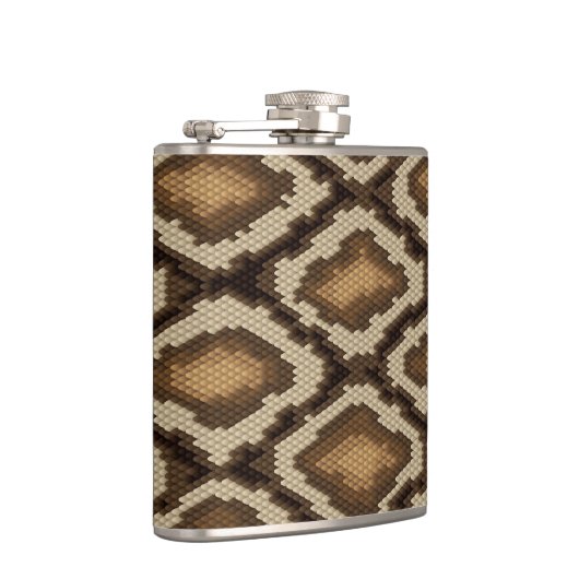 Pythonslang huidpatroon 2 heupfles (Rechts)