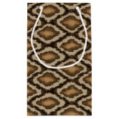 Pythonslang huidpatroon 2 klein cadeauzakje (Achterkant)