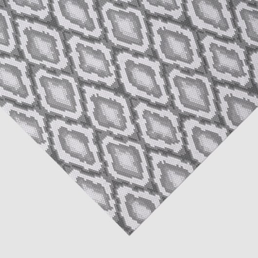 Pythonslang huidpatroon tissuepapier (Detail)