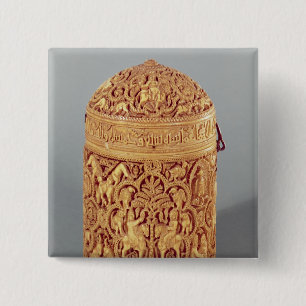 Pyx met verlichting die aangename vierkante button 5,1 cm