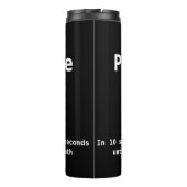 PZP Waterflacon Thermosbeker (Achterkant)