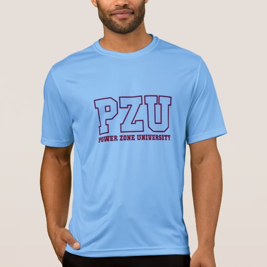 PZU - T-shirt bleu 2 (Devant)