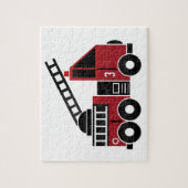 Pzzle de puzzle de camion de pompiers (Vertical)