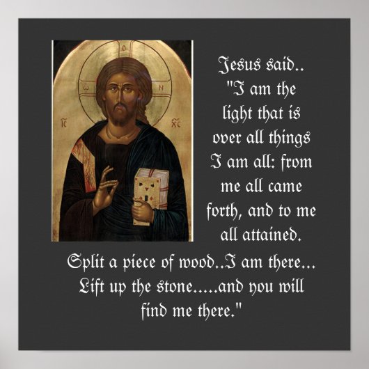 Q-14 Jezus poster (Voorkant)